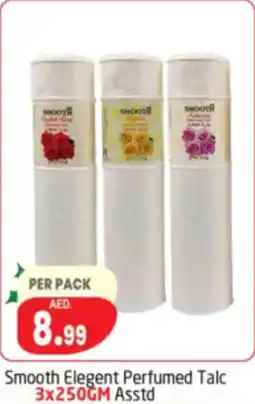 Delta Centre Smooth Elegent Perfumed Talc Asstd offer