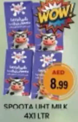 M Citymart Spoota uht milk offer