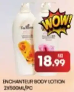 M Citymart Enchanteur body lotion offer