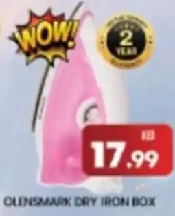 M Citymart Clensmark dry iron box offer