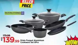 Mark & Save Prido Forged Aluminium Cookware Set 8Pcs offer