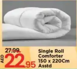 Mark & Save Single Roll Comforter Asstd offer