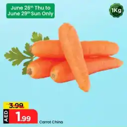 Mark & Save Carrot China offer
