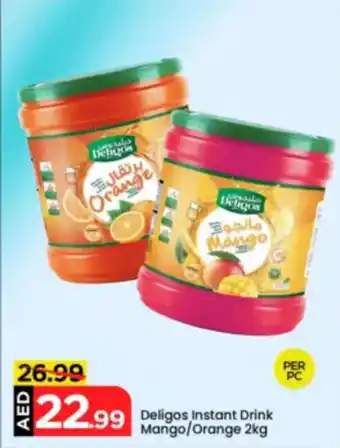 Mark & Save Deligos Instant Drink Mango / Orange offer