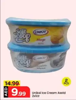 Mark & Save Unikai Ice Cream Asstd offer