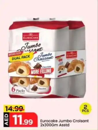 Mark & Save Eurocake Jumbo Croisant Asstd offer