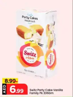 Mark & Save Switz Party Cake Vanilla Family Pk offer