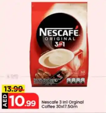 Mark & Save Nescafe 3 In 1 Orginal Coffee offer