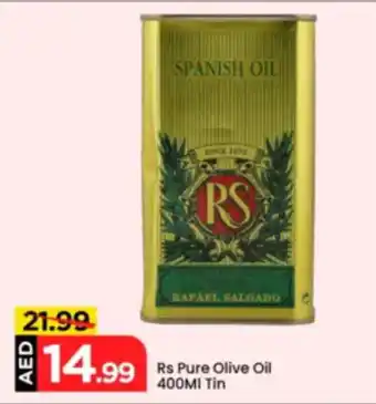 Mark & Save Rs Pure Olive Oil Tin offer