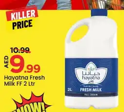 Mark & Save HAYATNA Fresh Milk offer