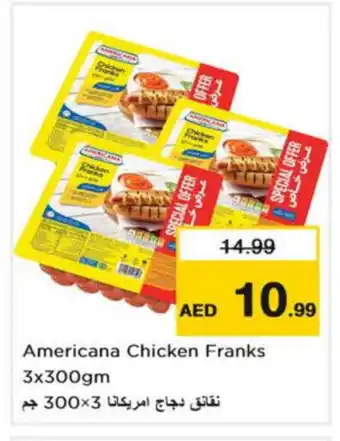 Nesto AMERICANA Chicken Sausage offer