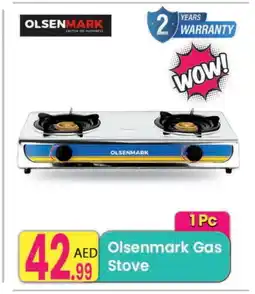 Everyday Center OLSENMARK gas stove offer