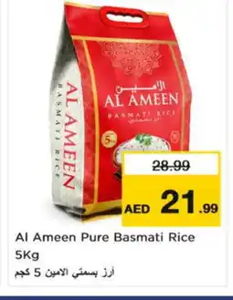 Nesto AL AMEEN Basmati / Biryani Rice offer