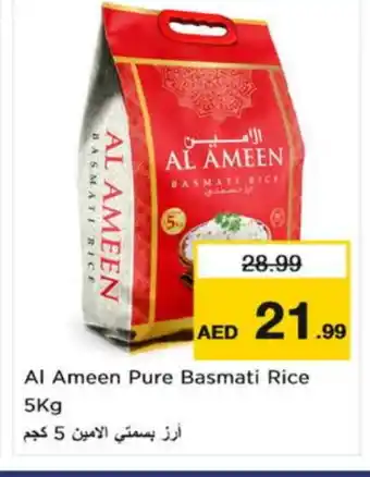 Nesto AL AMEEN Basmati / Biryani Rice offer