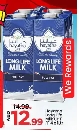Mark & Save HAYATNA Long Life / UHT Milk offer