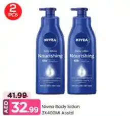 Mark & Save Nivea Body lotion offer