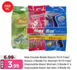 Mark & Save Max Double Blade Razors offer