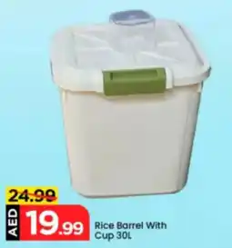 Mark & Save Rice Barrel With Cup offer