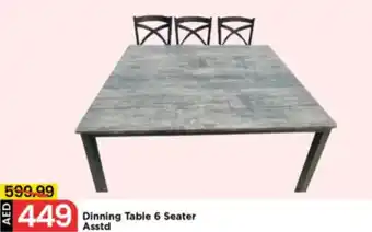 Mark & Save Dinning Table 6 Seater offer