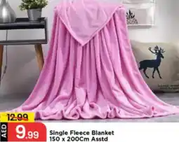 Mark & Save Single Fleece Blanket offer