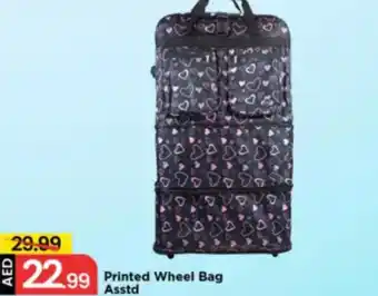 Mark & Save Printed Wheel Bag Asstd offer