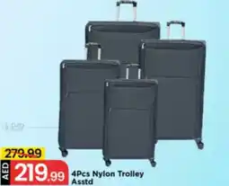 Mark & Save 4Pcs Nylon Trolley offer