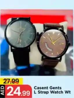 Mark & Save Casent Gents L Strap Watch Wt offer