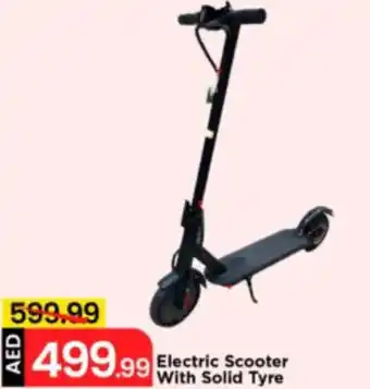 Mark & Save Electric Scooter With Solid Tyre offer