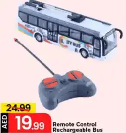 Mark & Save Remote Control Rechargeable Bus offer