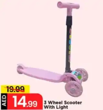 Mark & Save 3 Wheel Scooter With Light offer