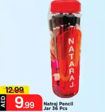 Mark & Save Natraj Pencil Jar 36 Pcs offer