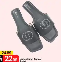 Mark & Save Ladies Fancy Sandal Asstd offer