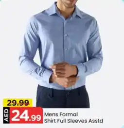 Mark & Save Mens Formal Shirt Full Sleeves Asstd offer