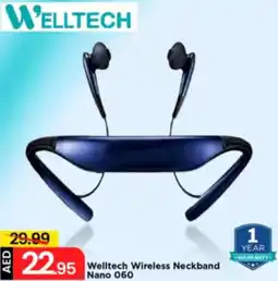 Mark & Save Welltech Wireless Neckband Nano 060 offer