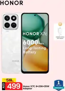 Mark & Save Honor X7C 8+256+35W Adaptor offer