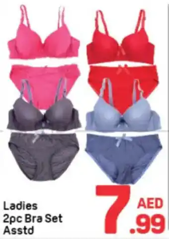 Day To Day Ladies 2pc Bra Set Asstd offer