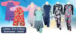 Day To Day Ladies, Girls & Boys Swimwear Asstd offer