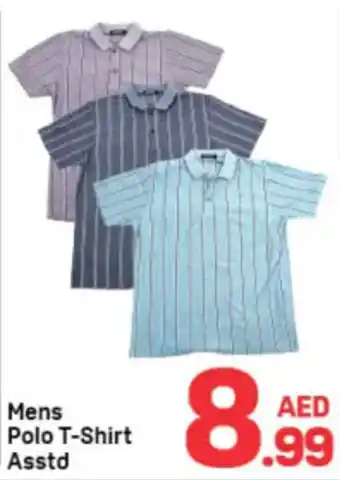 Day To Day Mens Polo T-Shirt Asstd offer