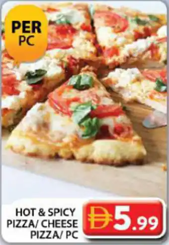 Grand Hyper Market Hot & spicy pizza / cheese pizza offer