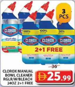 Grand Hyper Market CLOROX MANUAL BOWL CLEANER RGLR / W/BLEACH offer