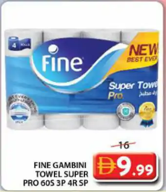 Grand Hyper Market Fine gambini towel super pro offer
