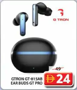 Grand Hyper Market Gtron GT-815AB ear buds gt pro offer
