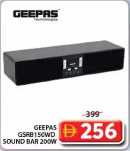 Grand Hyper Market Geepas GSRB150WD sound bar offer