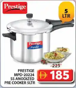 Grand Hyper Market Prestige MPD-20224 ss anodized pre cooker offer