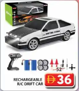 Grand Hyper Market Rechargeable r/c drift car offer
