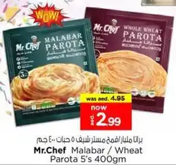 Nesto Mr.Chef Malabar / Wheat Parota offer