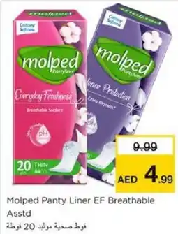 Nesto Molped Panty Liner EF Breathable Asstd offer
