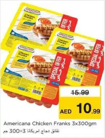 Nesto Americana Chicken Franks offer