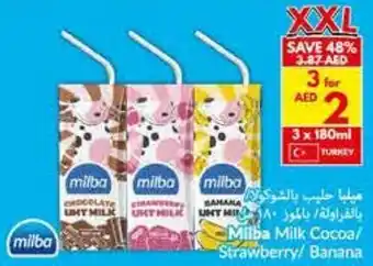 Viva Milba Milk Cocoa / Strawberry / Banana offer