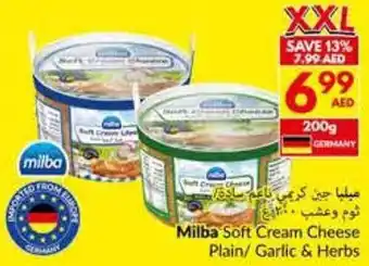 Viva Milba Soft Cream Cheese Plain / Garlic & Herbs offer